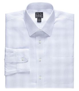 Traveler Spread Collar Slim Fit Patterned Dress Shirt JoS. A. Bank