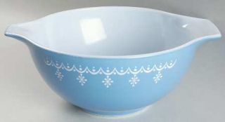 Corning Snowflake Blue (Corelle) 9 Cinderella Mixing Bowl, Fine China Dinnerwar