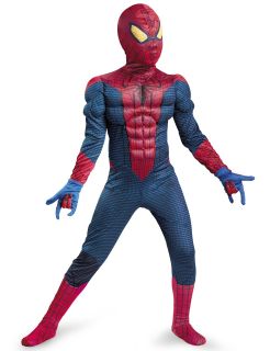 The Amazing Spider Man Classic Muscle Chest Kids Costume