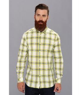 Diesel Sashton Shirt Mens Long Sleeve Button Up (Green)