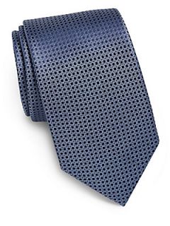 Tonal Silk Square Tie