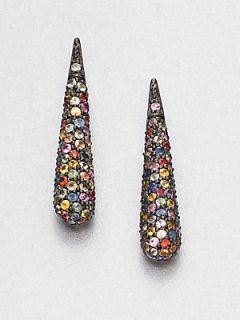 M.C.L by Matthew Campbell Laurenza Multicolored Sapphire & Sterling Silver Drop