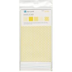 Shape N Tape Washi Sheets 6 X12 5/pkg  Yellow