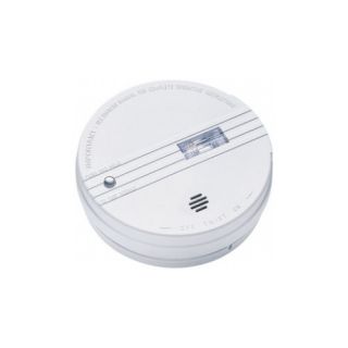 Kidde 0918E Smoke Detector, 9V Battery Powered Ionization w/Safety Light (i9080)