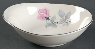 Syracuse Bridal Rose Coupe Soup Bowl, Fine China Dinnerware   Pink Roses