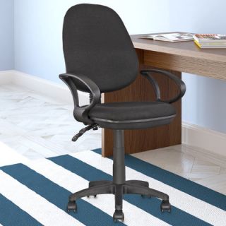 dCOR design Workspace Mid Back Office Chair with Arms LOF 409 O