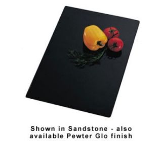 Bon Chef Full Size Tile Tray, 13 1/8 x 21.5 in, Plain, Aluminum/Black
