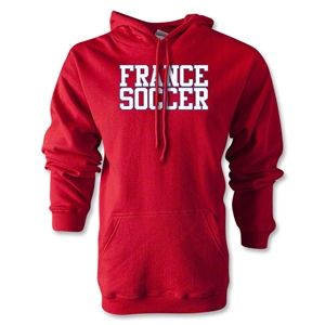 hidden France Soccer Supporter Hoody (Red)