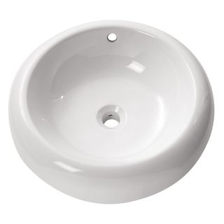 Round Above Counter 19.7 inch Sink