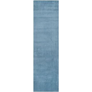 Safavieh Hand loomed Himalaya Blue Wool Rug (23 X 12)