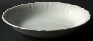 Mikasa Coquille Coupe Soup Bowl, Fine China Dinnerware   Couture Line, White, Sw