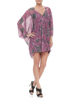 Womens Fleurette Silk Chiffon Dress   Diane von Furstenberg