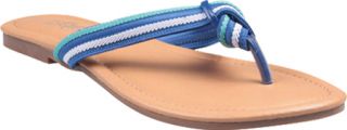 Womens Westbuitti Maddy 1   Blue Thong Sandals