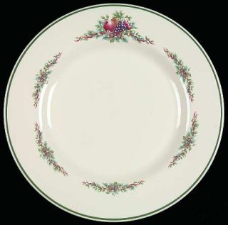 Pfaltzgraff Holly Joy Luncheon Plate, Fine China Dinnerware   Holly, Christmas