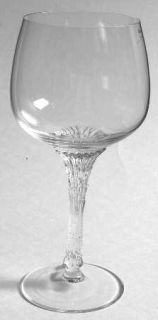 Rosenthal Split Water Goblet   9600, Textured Stem Clear, No Trim