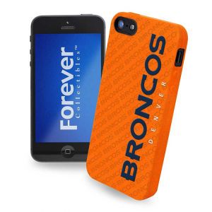 Denver Broncos Forever Collectibles IPHONE 5 CASE SILICONE LOGO