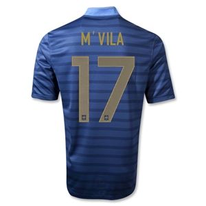 Nike France 12/14 MVILA Home Soccer Jersey