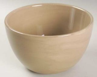 Pottery Barn Sausalito Taupe Coupe Cereal Bowl, Fine China Dinnerware   All Dark