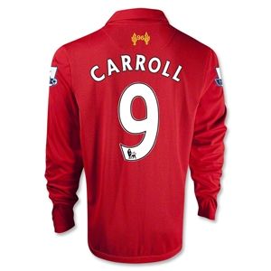 Warrior Liverpool 12/13 CARROLL LS Home Soccer Jersey