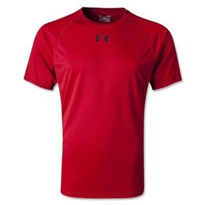 Under Armour HeatGear Flyweight T Shirt (Red)