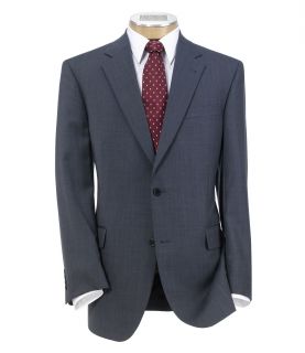 Signature Shark Windowpane Suit with Plain Front Trousers JoS. A. Bank Mens Sui