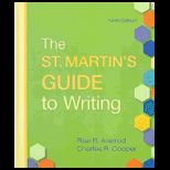 St. Martins Guide to Writing   Package