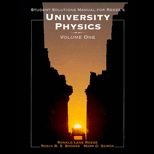 University Physics Volume I, Student Solutions Manual