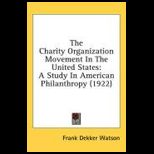 Charity Organization Movement in T