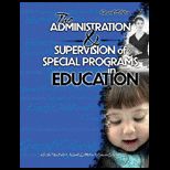 Administration and Supervision of Special Programs in Education