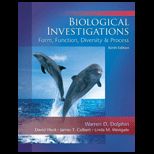 Biological Investigations