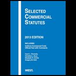 Selected Commercial Statutes, 13 Edition