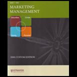 Marketing Management Mkt500 (Custom)