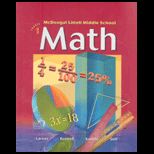 Middle School Math, Course 1   With eTutor CD