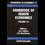 Handbook of Health Economics, Volume a