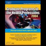 Decision Guides Grad Prog. in Health Prof.