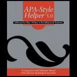 APA Style Helper 5.0 (Software)