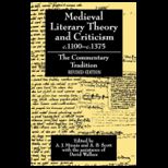 Medieval Literature Theory and Criticism 1100 1375