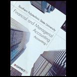 Financial and Managerial Accounting 1 (Custom)