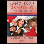 Language Sampling With Adolescents