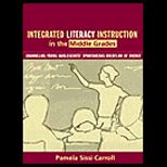 Integrated Literacy Instruction in the Middle Grades  Channeling Young Adolescents Spontaneous Overflow of Energy