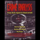 Crime Analysis  From first report to final arrest