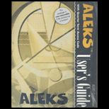 Aleks Users Guide  Quarter Term Standalone Access Code (Mailed Non Returnable Password)
