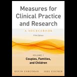 Measures for Clinical Practice and Research, Volume 1