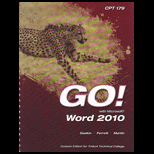 Go With MS. Word 2010 With CD (Custom)