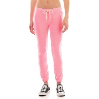 City Streets Cropped Sweatpants, Pink, Womens
