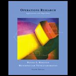 Operations Research  Applications and Algorithms   With CD