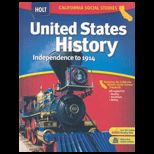 Holt United States History California Student EditionGrades 6 8 Beginnings to 1914 2006