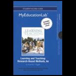 Learning and Teaching Myeducationlab Access