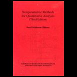 Nonparametric Methods for Quantitative Analysis