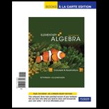 Elementary Algebra  Concepts and Applications